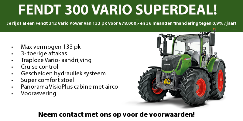 FENDT 300 VARIO SUPERDEAL!