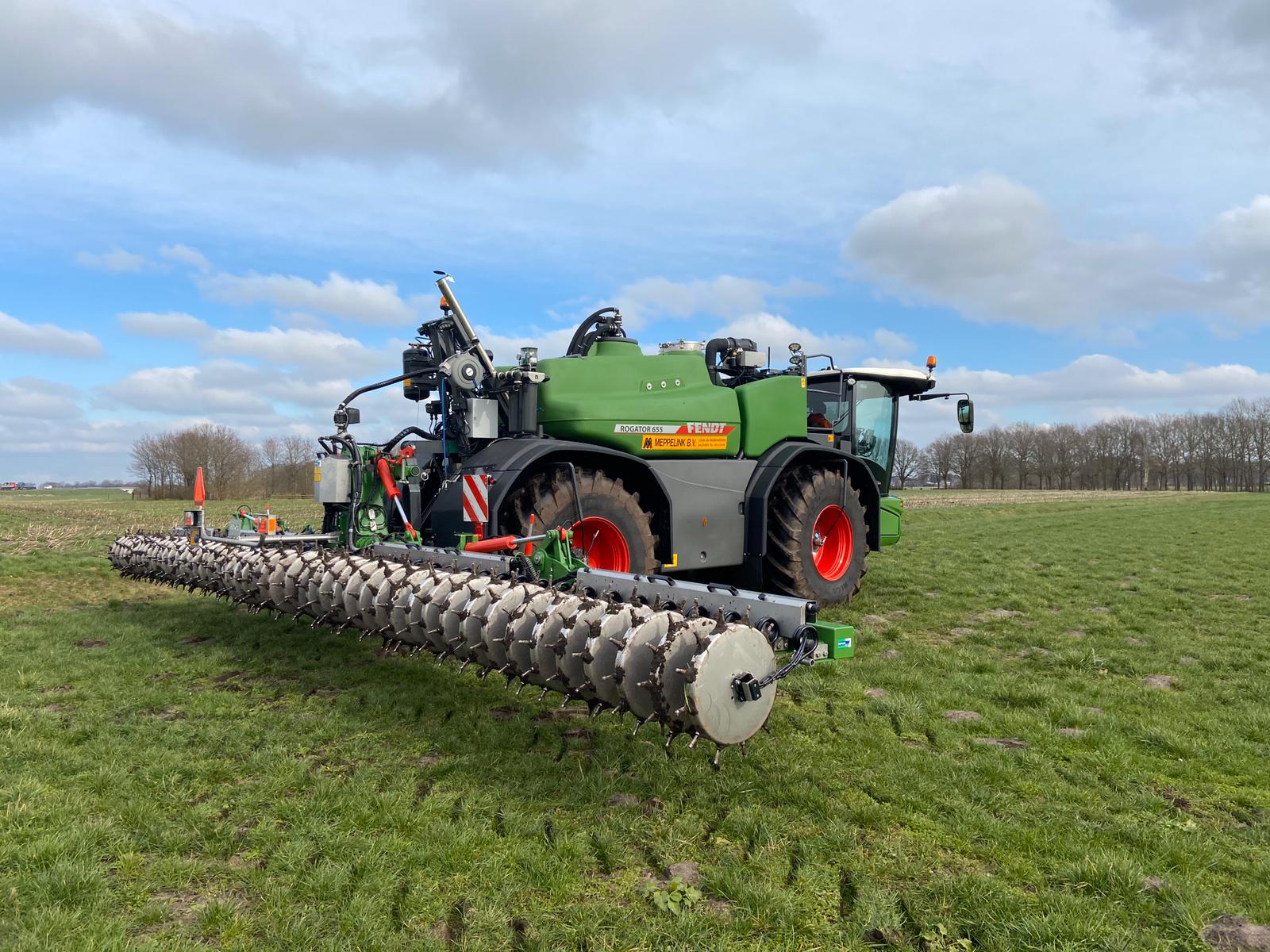 Nieuwe FENDT Rogator met Duport Liquiliser!